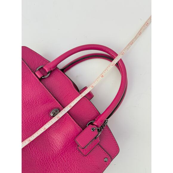 Coach Mini Mercer 24 Satchel - Pink Grain Leather - Picture 4 of 7